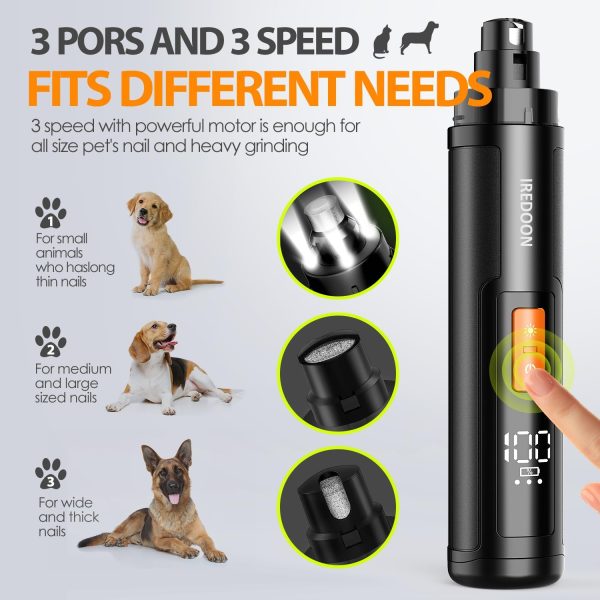 Quiet Electric Dog Nail Trimmer - Image 3